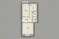2 room apartment 61 m² Minsk, Belarus