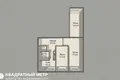 3 room apartment 60 m² Novy Dvor, Belarus