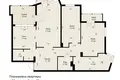 3 room apartment 95 m² Minsk, Belarus