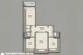 3 room apartment 63 m² Minsk, Belarus