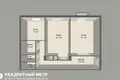 Квартира 2 комнаты 61 м² Минск, Беларусь