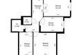 Квартира 3 комнаты 81 м² Минск, Беларусь