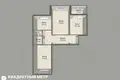 3 room apartment 72 m² Minsk, Belarus