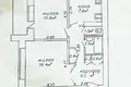 2 room apartment 50 m² Minsk, Belarus