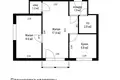 2 room apartment 40 m² Minsk, Belarus