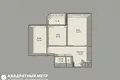2 room apartment 55 m² Barysaw, Belarus