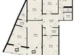 5 room apartment 99 m² Minsk, Belarus
