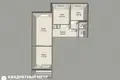 3 room apartment 62 m² Minsk, Belarus