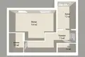 1 room apartment 34 m² Zaslauje, Belarus