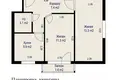2 room apartment 41 m² Maladzyechna, Belarus