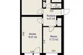 3 room apartment 68 m² Minsk, Belarus