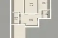 3 room apartment 73 m² Minsk, Belarus