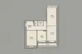 Квартира 3 комнаты 76 м² Минск, Беларусь