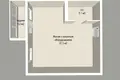 1 room apartment 45 m² Minsk, Belarus