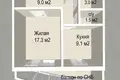 1 room apartment 46 m² Minsk, Belarus