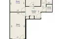 Квартира 3 комнаты 65 м² Минск, Беларусь