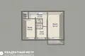 2 room apartment 45 m² Minsk, Belarus