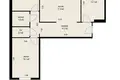 Квартира 3 комнаты 81 м² Минск, Беларусь