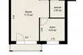 Квартира 1 комната 31 м² Минск, Беларусь