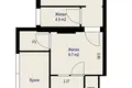 Квартира 3 комнаты 33 м² Колодищанский сельский Совет, Беларусь