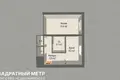 1 room apartment 31 m² Minsk, Belarus