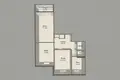 Квартира 3 комнаты 63 м² Минск, Беларусь