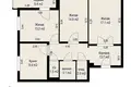 Квартира 3 комнаты 75 м² Минск, Беларусь