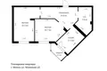 2 room apartment 71 m² Minsk, Belarus