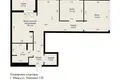 3 room apartment 75 m² Minsk, Belarus