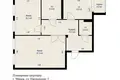 2 room apartment 84 m² Minsk, Belarus