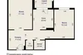 2 room apartment 55 m² Kopishche, Belarus