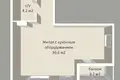 2 room apartment 43 m² Minsk, Belarus