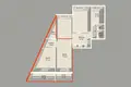 4 room apartment 82 m² Minsk, Belarus