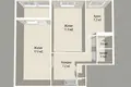 2 room apartment 47 m² Minsk, Belarus