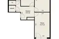 3 room apartment 67 m² Minsk, Belarus