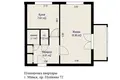 Квартира 1 комната 34 м² Минск, Беларусь